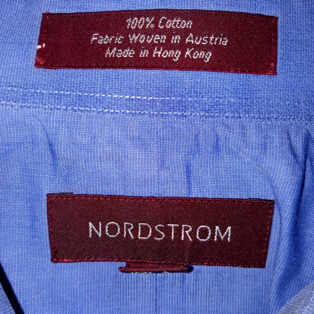 Blue Nordstom Dress Shirt